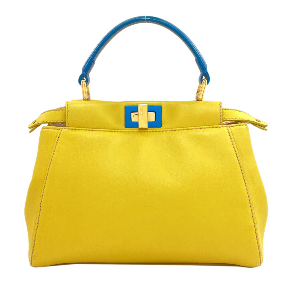 Fendi Peekaboo Mini Handbag, Calfskin, Women's FENDI